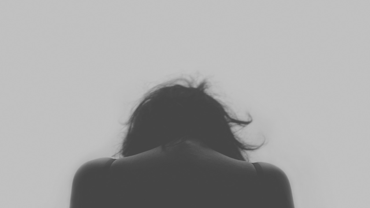 women looking down
